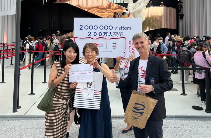 Expo universelle : le pavillon France dépasse les 2 millions de visiteurs - Photo : ©COFREX