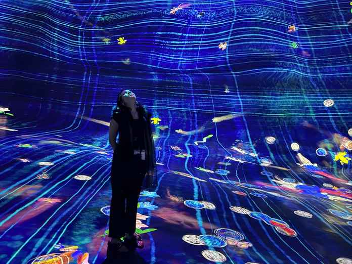 teamLab Phenomena : quand l'art prend vie grâce aux visiteurs - Photo : Maëlle Fontaine