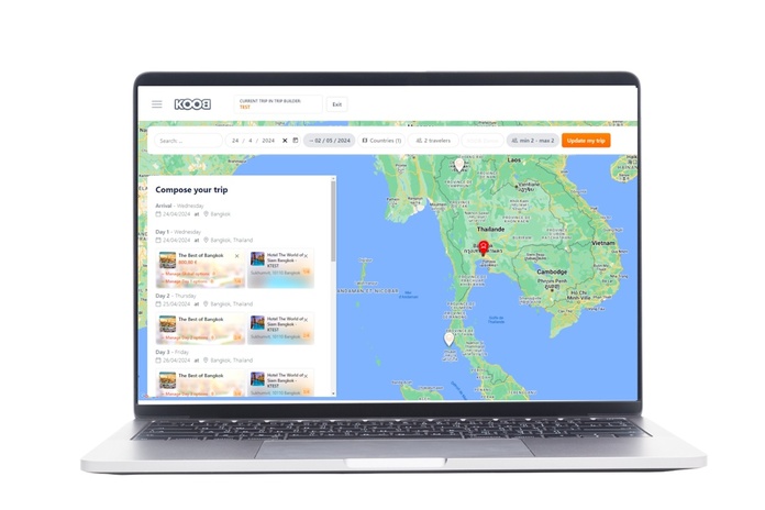 En septembre 2025, Easia Travel lancera Koob, une plateforme B2B pensée pour fluidifier les échanges entre TO, hôteliers et DMC. @KOOB.tech En septembre 2025, Easia Travel lancera Koob, une plateforme B2B pensée pour fluidifier les échanges entre TO, hôteliers et DMC. @KOOB.tech