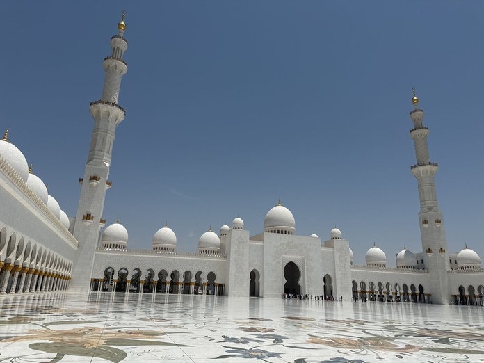 La Grande Mosquée Sheikh Zayed, grandiose ! - Photo : Maëlle Fontaine