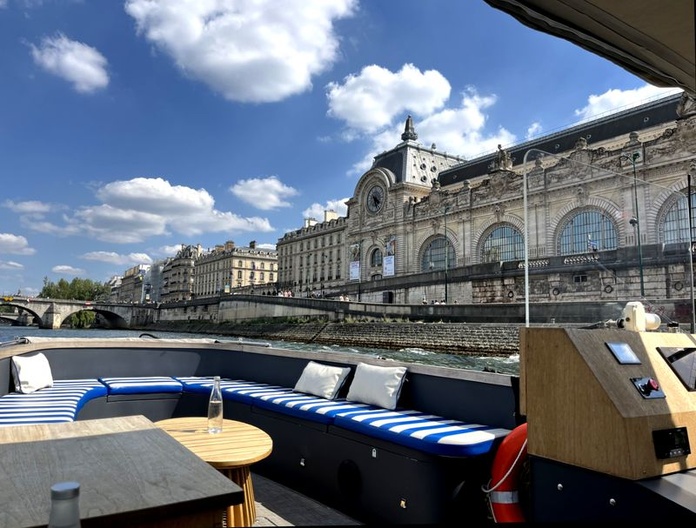 Ici, le musée d'Orsay vu depuis le bateau (© PB)