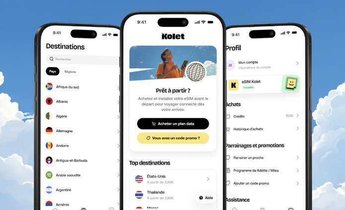KOLET dévoile sa nouvelle app - Photo : @Kolet