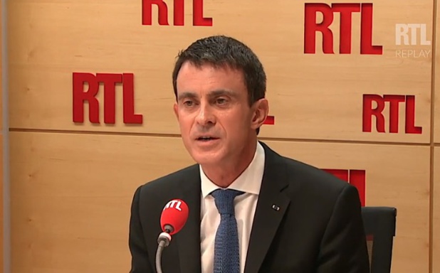 Dans le cadre de l'émission "6 Minutes pour trancher" diffusée sur RTL ce mardi 23 février 2016, Laurent Abitbol, président du directoire de Marietton Investissements s'est adressé au Premier ministre, Manuel Valls, pour lui dire tout le bien qu'il pensait du projet de réforme du Code du travail - Photo Capture écran vidéo RTL