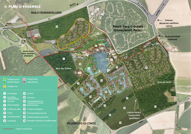 Plan de Villages Nature Paris