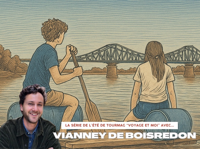 "Pourquoi ai-je besoin de ce voyage ? Qu’est-ce que je viens y chercher ?" se questionne Vianney de Boisredon, avant chaque voyage - Visuel généré avec l'IA