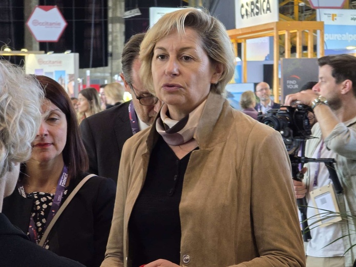 Nathalie Delattre, Ministre déléguée chargée du Tourisme - Photo : @CE