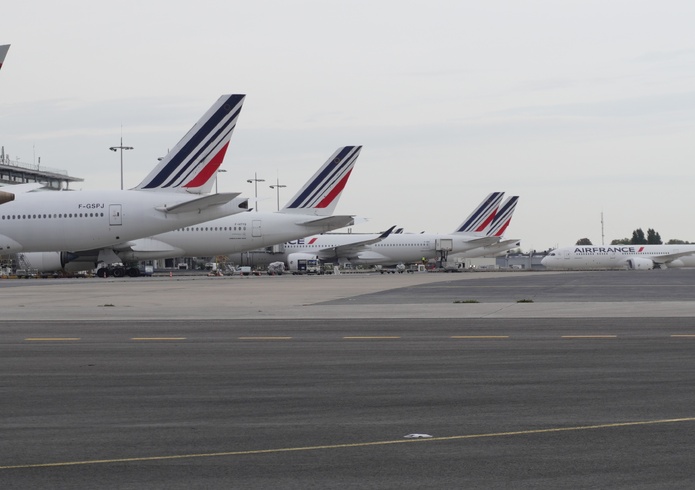 Air France KLM est plutôt en forme au deuxième trimestre. Photo : C.Hardin