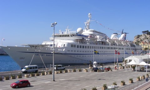 L'Orient Queen à Nice pour sa première croisière au départ de ce port