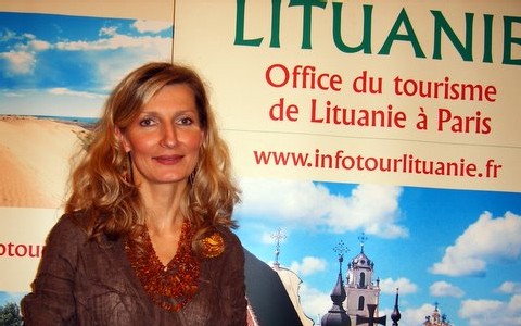 Inga Lanchas, la directrice de l'Office de Tourisme de Lituanie