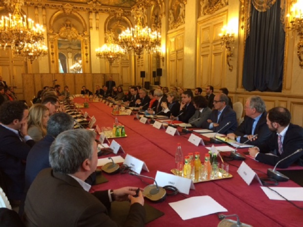 Les professionnels du tourisme français réunis au Quai d'Orsay mardi 1er mars 2016 - Photo : D.G.