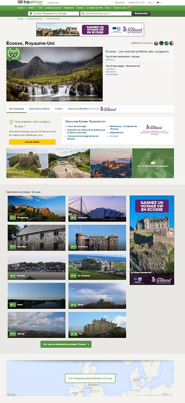 TripAdvisor lance une offre pour les offices du tourisme