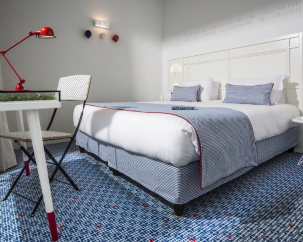 Room-Hotel 34B (photo:Guillaume Grasset)