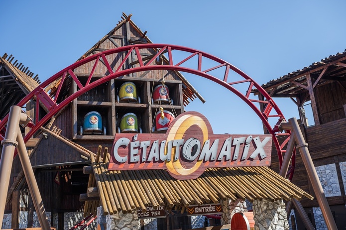 Le Parc Astérix inaugure Cétautomatix, sa nouvelle montagne russe familiale - Photo : Sylvain Cambon, Parc Astérix