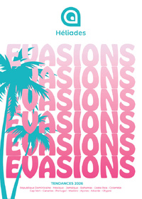 Couverture de la brochure 2025 Héliades