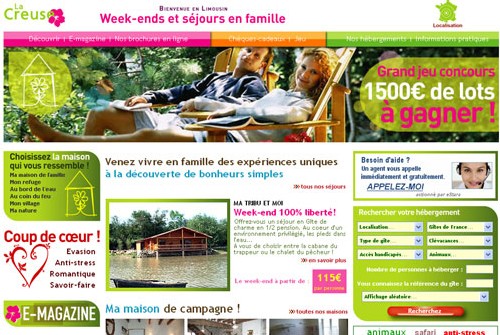 Le CDT Creuse lance un nouveau site web orienté vers les familles