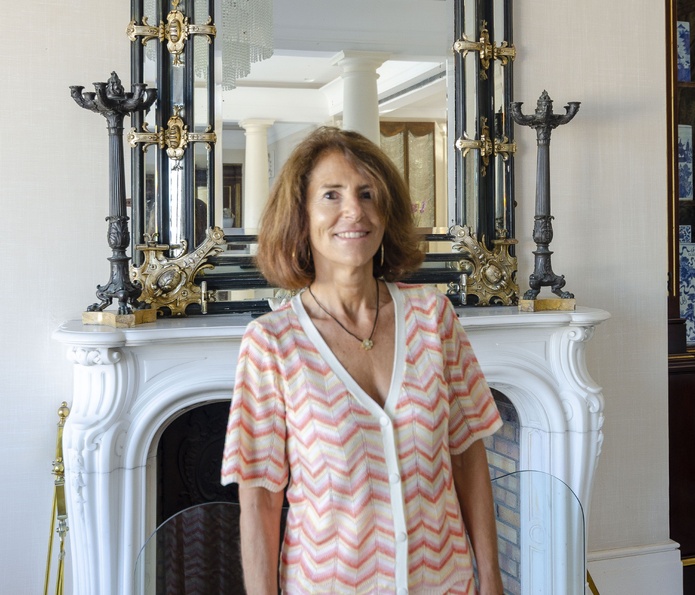 Laurence Genevet à l'hôtel Cap Estel de Eze (@ Olivier Remualdo) Laurence Genevet à l'hôtel Cap Estel de Eze (@ Olivier Remualdo)