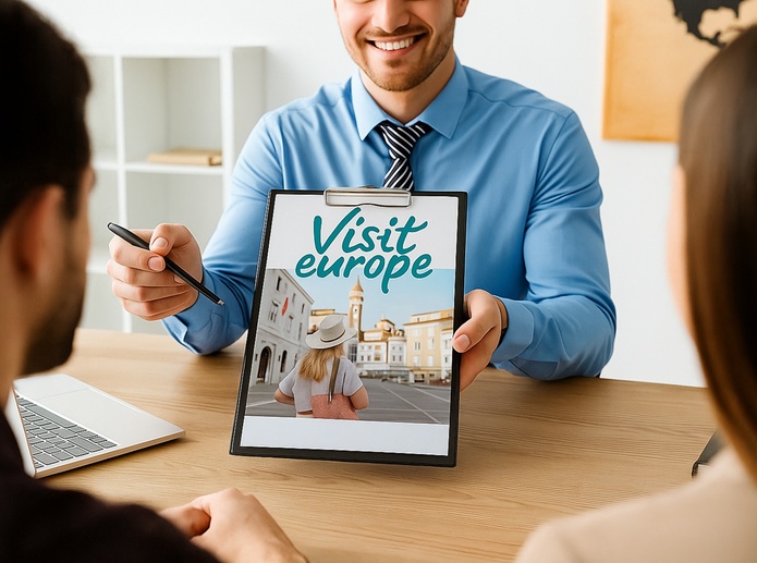 Près de 6 mois après sa faillite surprise, Visit Europe revient sur le marché français - Visuel généré par l'IA Près de 6 mois après sa faillite surprise, Visit Europe revient sur le marché français - Visuel généré par l'IA