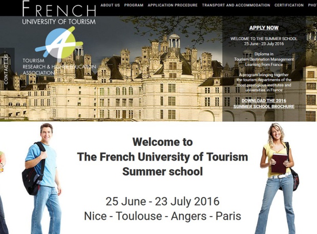 La French University of Tourism - AsTRES lance une première école d’été internationale