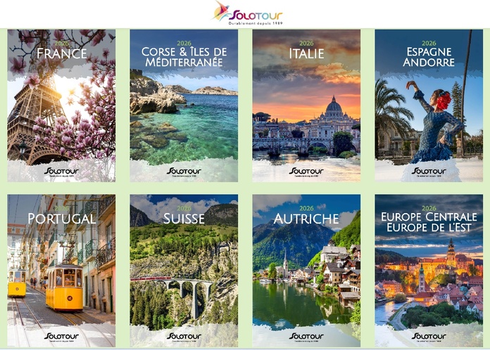 Solotour fait paraître sa nouvelle brochure 2026 - Photo Solotour