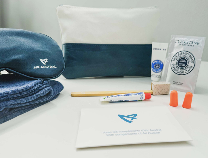 Nouveaux essentiels de vol fournis par Air Austral. Photo : Air Austral