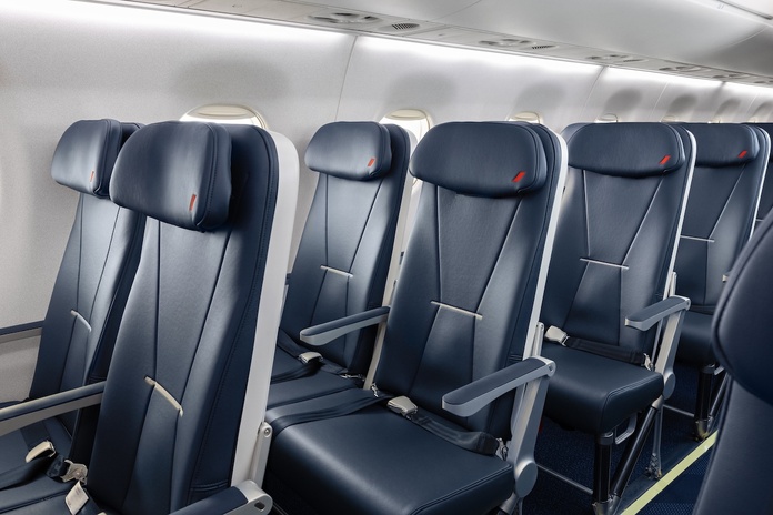 Air France dévoile la nouvelle cabine de son Embraer 190 - ©AirFrance Air France dévoile la nouvelle cabine de son Embraer 190 - ©AirFrance