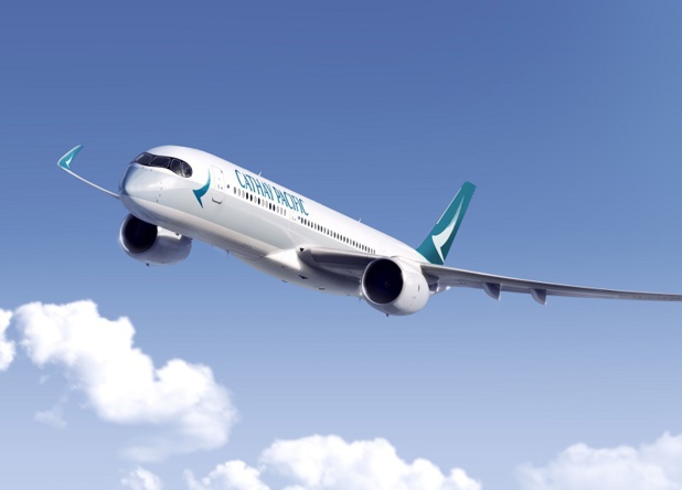 Cathay Pacific procède au renouvellement de sa flotte. La livraison du premier Airbus A350-900 XWB est programmée en mai 2016. Douze autres livraisons de cet appareil sont prévues sur l’année 2016 - Photo Cathay Pacific