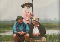Alain Dapon-Pigatto et  Jean-Paul Chantraine lors d'un voyage en Asie - DR