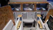 Les passagers de la classe Affaires d'Emirates pourront y profiter d'un écran tactile de 58 cm - Photo : P.C.