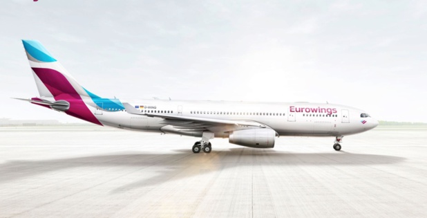 Eurowings va embaucher 700 salariés cette année. DR Eurowings.