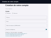 Capture écran du site SNCF Connect en date du 10 septembre 2025