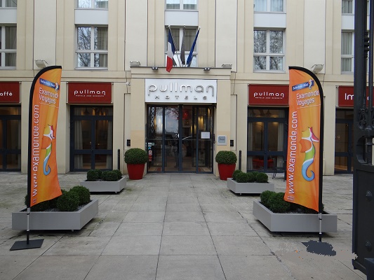 Les ciné-conférences d'Examonde Voyages se sont déroulées à l'hôtel Pullman de Versailles - Photo : Examonde Voyages