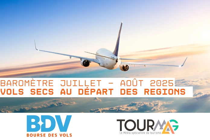 TourMaG et Bourse des vols proposent chaque mois un nouveau baromètre vols secs au départ des régions ! - Depositphotos.com Auteur jag_cz TourMaG et Bourse des vols proposent chaque mois un nouveau baromètre vols secs au départ des régions ! - Depositphotos.com Auteur jag_cz