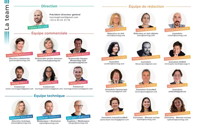 L'organigramme de TourMaG évolue ! L'organigramme de TourMaG évolue !