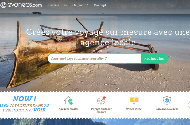 La plateforme de réceptifs Evaneos a fêté son 100 000e voyageur.DR Evaneos La plateforme de réceptifs Evaneos a fêté son 100 000e voyageur.DR Evaneos