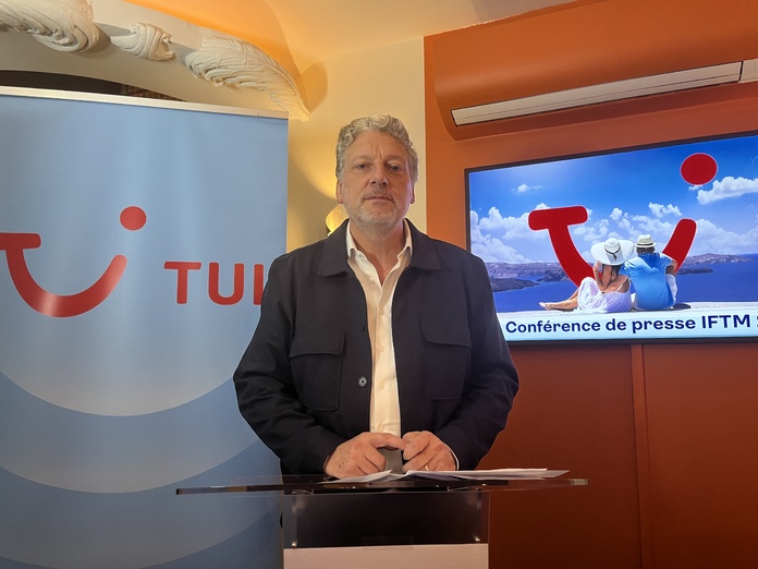 Christophe Fuss, directeur général de TUI France (@PB) Christophe Fuss, directeur général de TUI France (@PB)