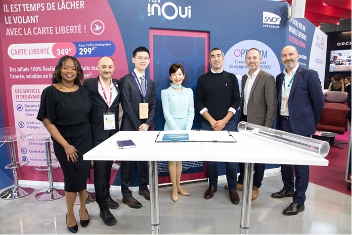 Trip.com et SNCF Voyageurs ont signé un accord sur l'IFTM - Photo SNCF