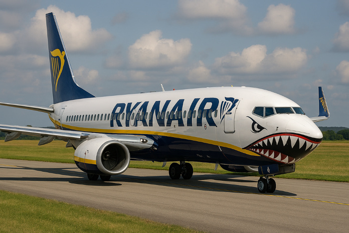 Ryanair : Michael O’Leary et les tropismes trumpistes - Image générée par l'I.A