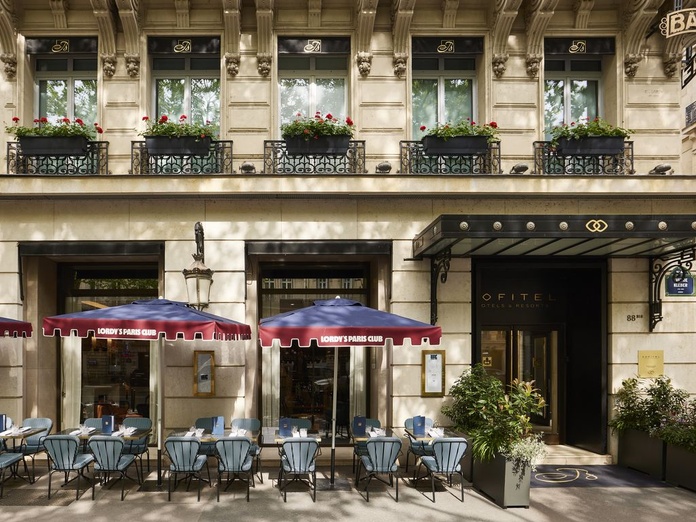 La façade du Sofitel Paris Baltimore Tour Eiffel - Photo : Sofitel Baltimore Tour Eiffel La façade du Sofitel Paris Baltimore Tour Eiffel - Photo : Sofitel Baltimore Tour Eiffel