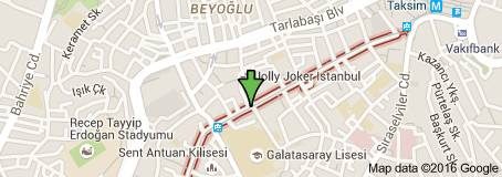 L'attentat-suicide a fait 4 morts dans la rue piétonne Istiklal, à Istanbul - DR : Google Maps L'attentat-suicide a fait 4 morts dans la rue piétonne Istiklal, à Istanbul - DR : Google Maps