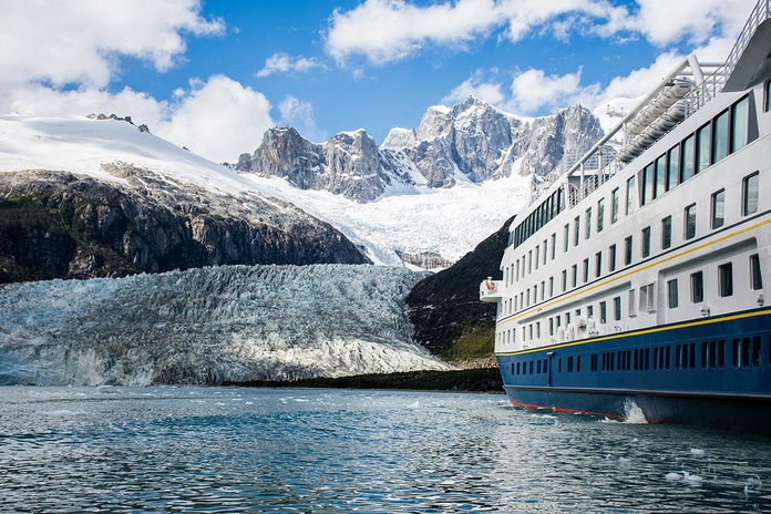 En Terre de feu, Rivages du Monde affrète un bateau d'Australis - Photo : Australis, Rivages du Monde
