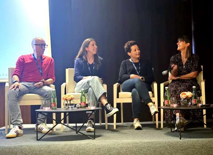 Guy Chretien (Beachcomber Tours), Camille Boulogne (Norest Voyages), Aline Pierron (PAP Voyages) et Claire Ochem (Euromoselle) - Photo CE