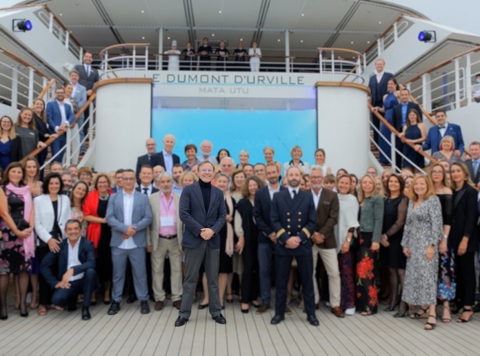 Hervé Gastinel est arrivé en 2021 chez Ponant - DR