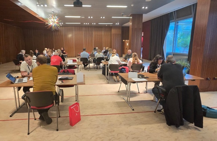 Le workshop inversé organisé pendant la convention des EDV Grand Est - Photo CE Le workshop inversé organisé pendant la convention des EDV Grand Est - Photo CE