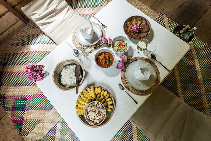 Déjeuner dans l’une de nos Maisons d’Angkor, parfaite après la visite des temples. © Easia Travel
