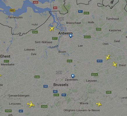 Explosions à Bruxelles-Zaventem : vols redirigés vers Liège, Charleroi, Ostende et Lille