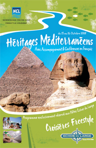 Echos du Large : nouvelle croisière Ambassadeurs ''Héritages de la Méditerranée'' Echos du Large : nouvelle croisière Ambassadeurs ''Héritages de la Méditerranée''