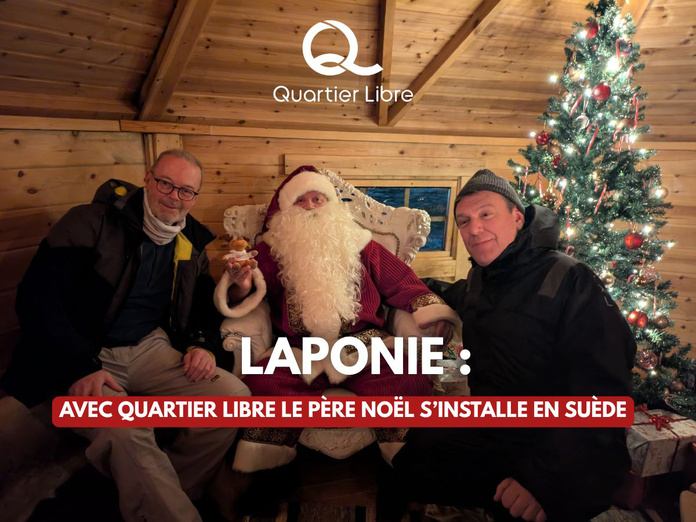 Yannick Faucon et François Garrabos retrouvent leur âme d'enfant © Quartier Libre Yannick Faucon et François Garrabos retrouvent leur âme d'enfant © Quartier Libre