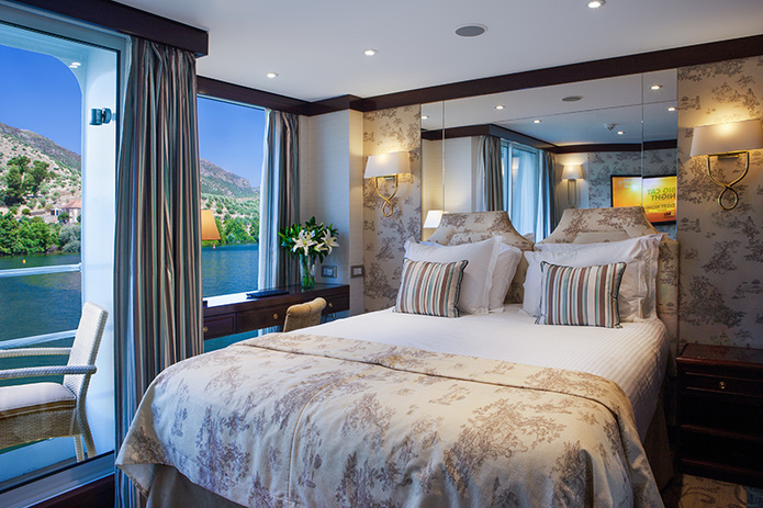 Deluxe Balcon du Queen Isabel (Croisière l’Or du Douro) © Rivages du Monde Deluxe Balcon du Queen Isabel (Croisière l’Or du Douro) © Rivages du Monde