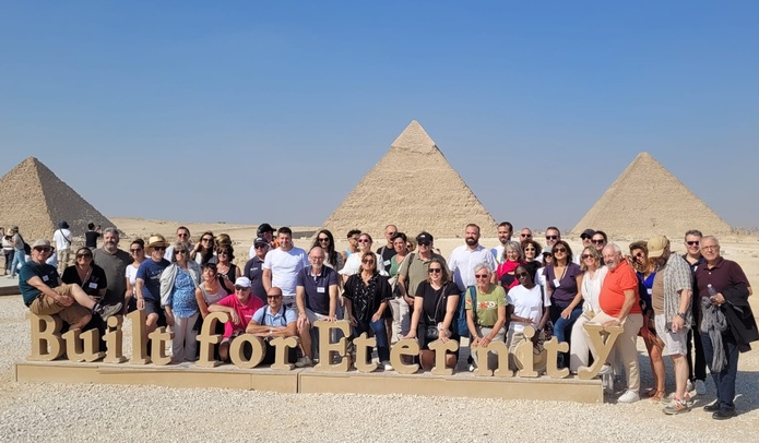 Valérie Boned a accompagné les 40 agences de voyages adhérentes aux EDV de la région Centre Est en Egypte, du 12 au 15 octobre 2025 - Photo : A.B. Valérie Boned a accompagné les 40 agences de voyages adhérentes aux EDV de la région Centre Est en Egypte, du 12 au 15 octobre 2025 - Photo : A.B.