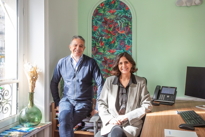 Bernard Benhamou, directeur général de Privilèges Voyages et Morgane Benhamou - Photo Privilèges Voyages Bernard Benhamou, directeur général de Privilèges Voyages et Morgane Benhamou - Photo Privilèges Voyages